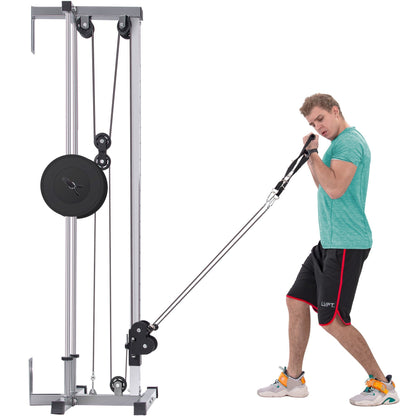 MRS Fitness Machine Lat Pulldown Machine Home Gym Fitness Silver