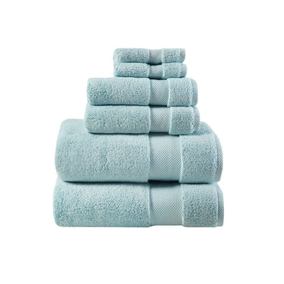 T & J Home Trends 1000gsm 100% Cotton 6 Piece Towel Set