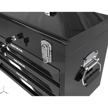 T & J Home Trends 3 Drawers Tool Box with Tool Set