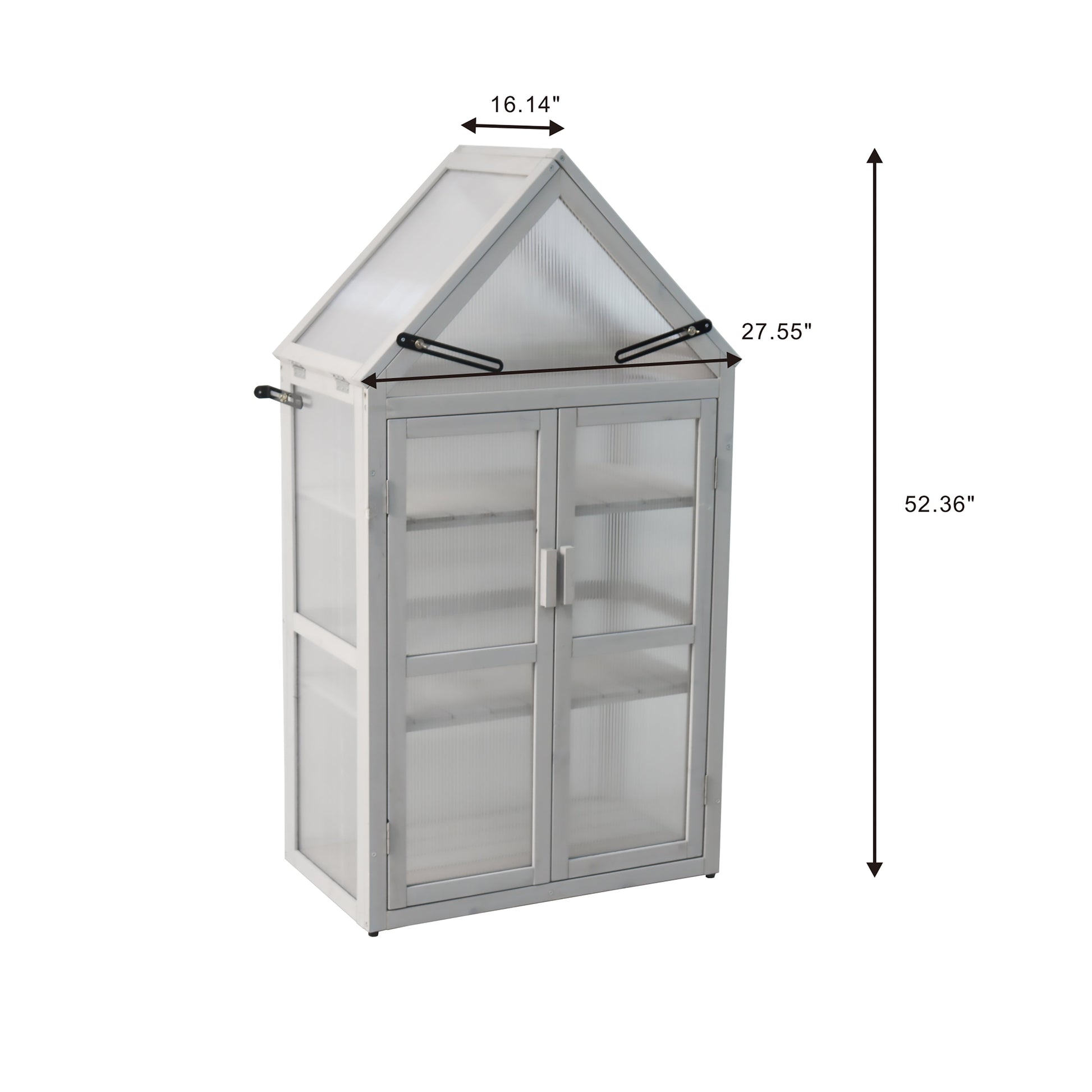 T & J Home Trends Mini Greenhouse Kit - Outdoor Plant Stand, Small Green House, Plant Stand Indoor, Green Houses for Outside, Indoor Garden & Patio Accessories Indoor Greenhouse, Tiered Plant Stand