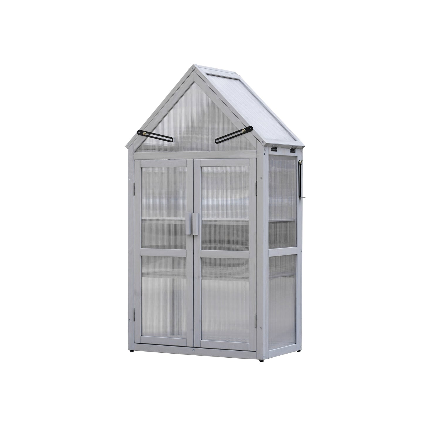 T & J Home Trends Mini Greenhouse Kit - Outdoor Plant Stand, Small Green House, Plant Stand Indoor, Green Houses for Outside, Indoor Garden & Patio Accessories Indoor Greenhouse, Tiered Plant Stand