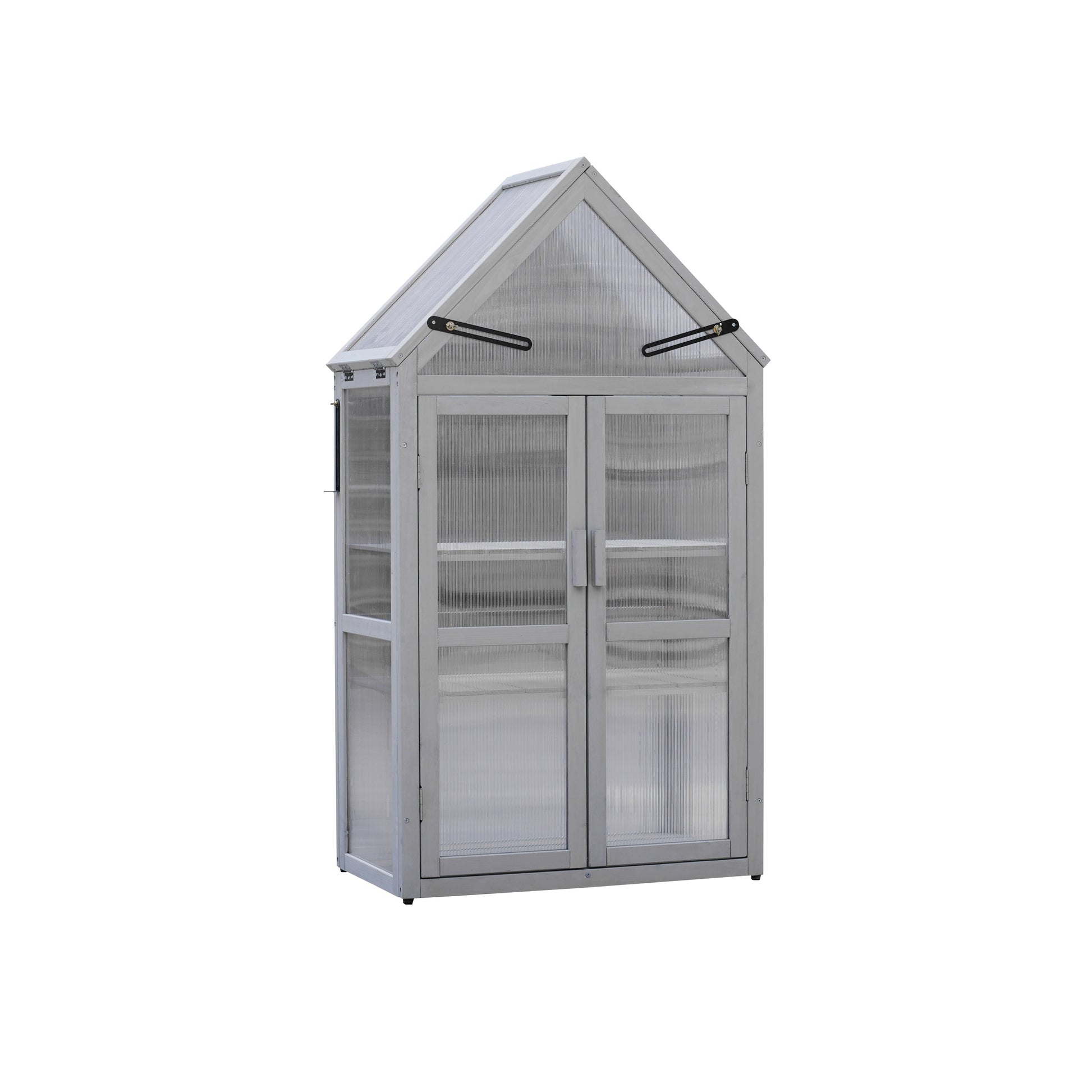 T & J Home Trends Mini Greenhouse Kit - Outdoor Plant Stand, Small Green House, Plant Stand Indoor, Green Houses for Outside, Indoor Garden & Patio Accessories Indoor Greenhouse, Tiered Plant Stand