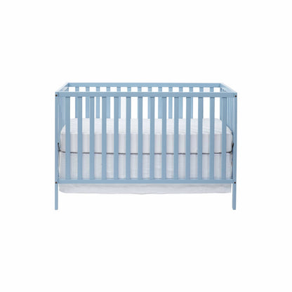 T & J Home Trends Palmer 3-in-1 Convertible Island Crib Baby Blue