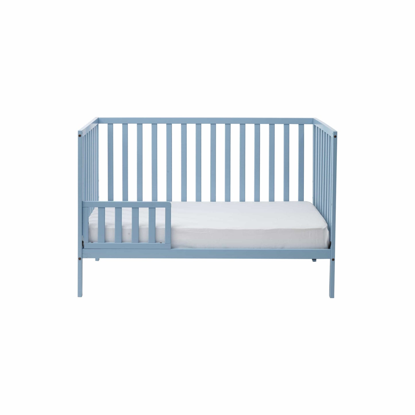 T & J Home Trends Palmer 3-in-1 Convertible Island Crib Baby Blue