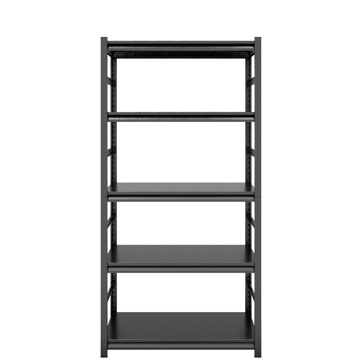 T & J Home Trends Storage Shelves  5 Tier Heavy Duty Metal Shelving Unit Adjustable Shelving Units and Storage Rack Kitchen Garage Shelf H63 * W31.5 * D15.8