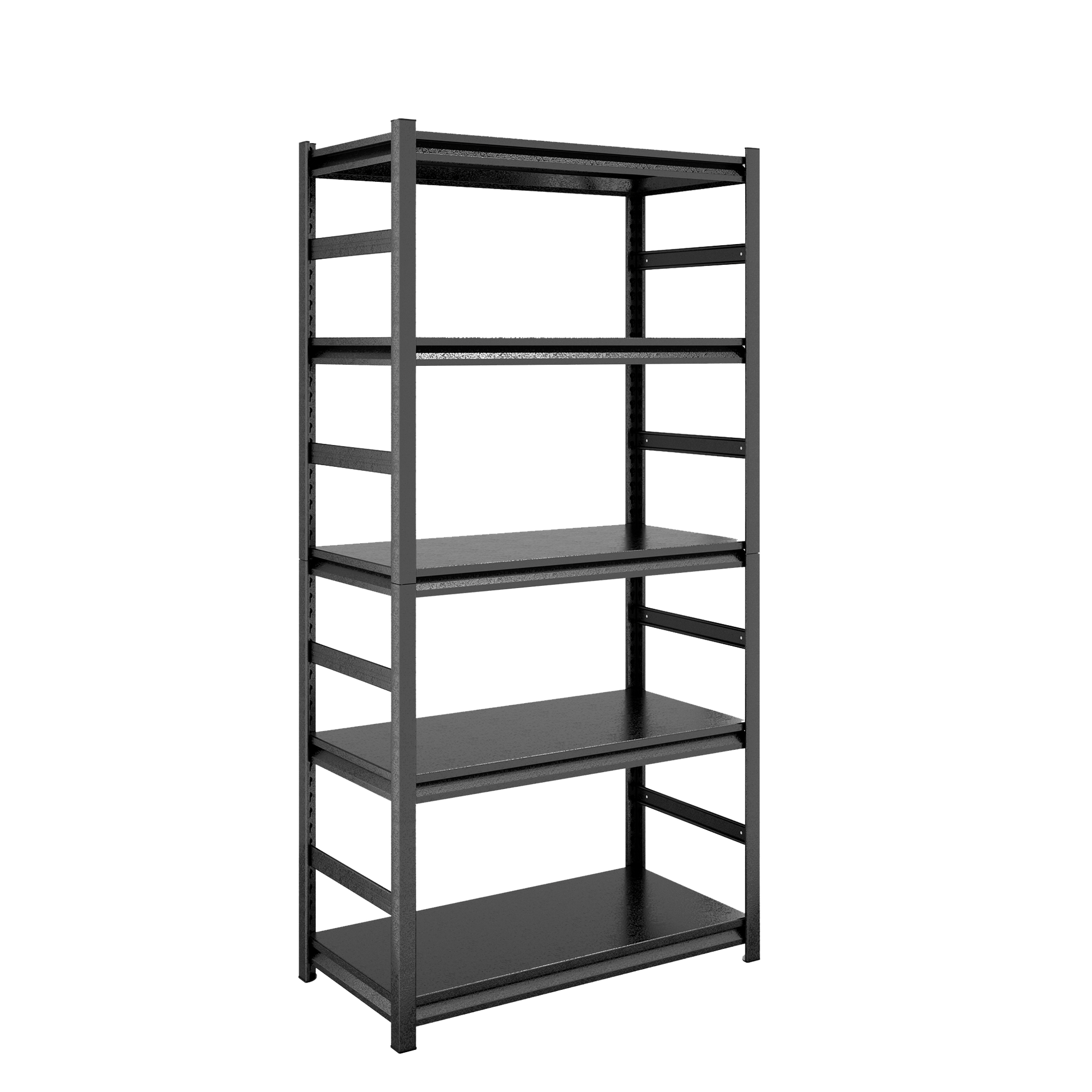 T & J Home Trends Storage Shelves  5 Tier Heavy Duty Metal Shelving Unit Adjustable Shelving Units and Storage Rack Kitchen Garage Shelf H63 * W31.5 * D15.8