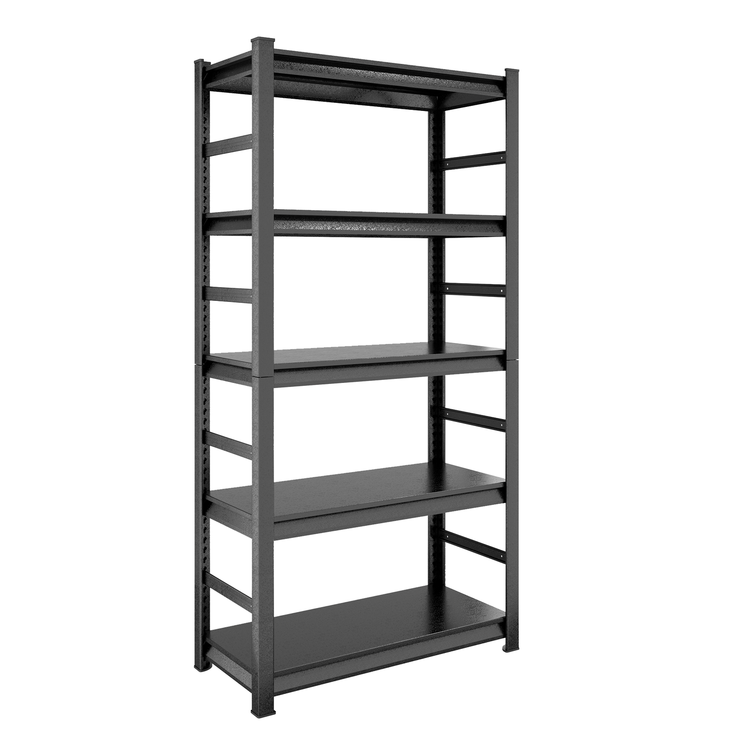 T & J Home Trends Storage Shelves  5 Tier Heavy Duty Metal Shelving Unit Adjustable Shelving Units and Storage Rack Kitchen Garage Shelf H72 * W35.4 * D15.8