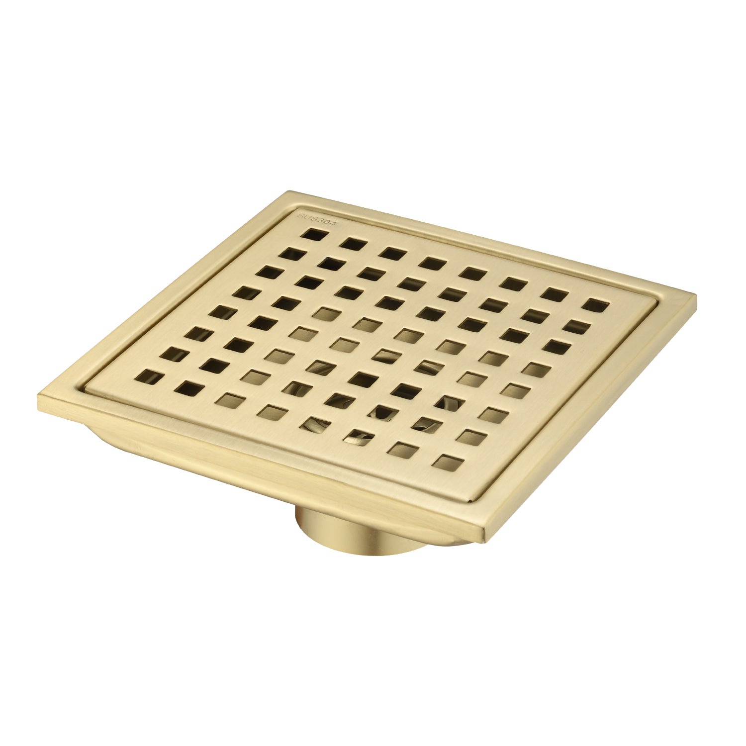 W928 Dongtu Group Shower Drain 6 Inch Square Shower Floor Drain